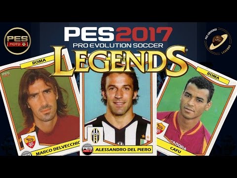 PES 2017 Legends Classic Roma vrs Classic Juventus Full Match