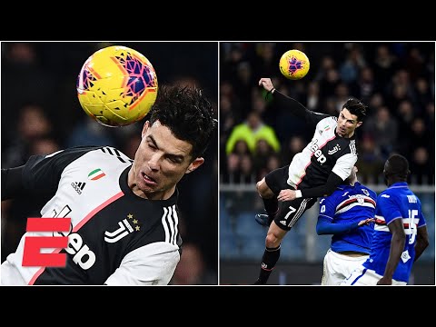 ¡GOLAZO! Increíble gol de cabeza de Cristiano Ronaldo y Juventus sigue líder de la Serie A de Italia