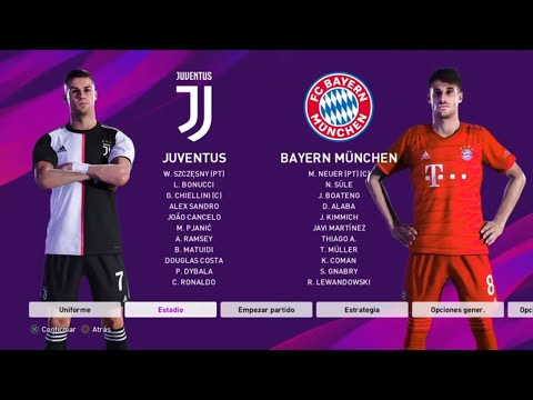 eFootball PES 2020 Gameplay | Juventus vs Bayern Munich | Pro Evolution Soccer 2020 [PES 20 Demo]