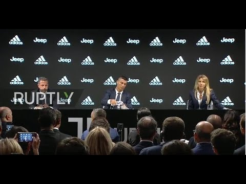 Live: Juventus presents Cristiano Ronaldo as new player