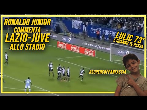 SUPERCOPPA N'FACCIA | RONALDO JUNIOR ALLO STADIO | LAZIO-JUVE 3-1 |