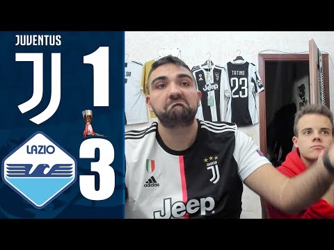 INCUBO… JUVENTUS 1-3 LAZIO | REACTION LIVE w/Enry  – FINALE SUPER COPPA ITALIANA