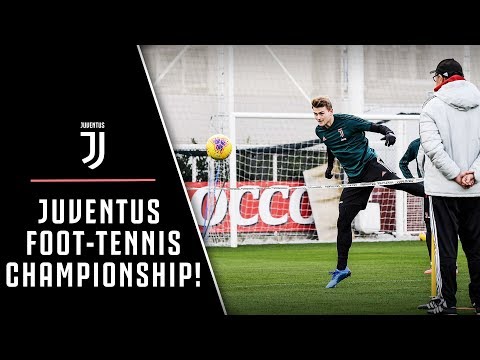 TRAINING | WHO WILL BE THE JUVENTUS FOOT-TENNIS CHAMPION? ⚽️??