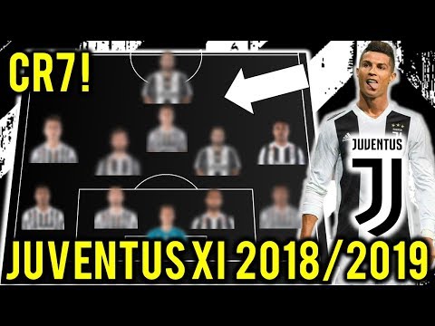 Juventus Possible Line Up XI 2018/2019 With CRISTIANO RONALDO !