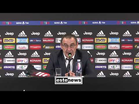 Juve-Brescia 2-0, Sarri: "Fischi? Stadio esigente. Lazio-Inter? No, Empoli-Pisa"