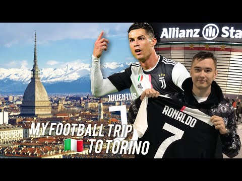 My Trip to Torino: Juventus Store and Ronaldo Goal | VLOG