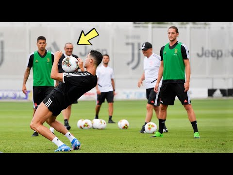 Cristiano Ronaldo In Juventus Training 2020