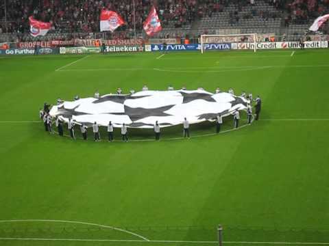 Bayern Munich vs Lille UEFA Champions League Anthem and team line up