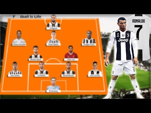 Juventus Potential Lineup 2018/2019 With Cristiano Ronaldo , Dybala , Emre Can