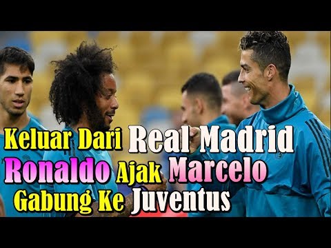 MENGEJUTKAN!!! Keluar Dari Real Madrid, Cristiano Ronaldo Ajak Marcelo Gabung Ke Juventus