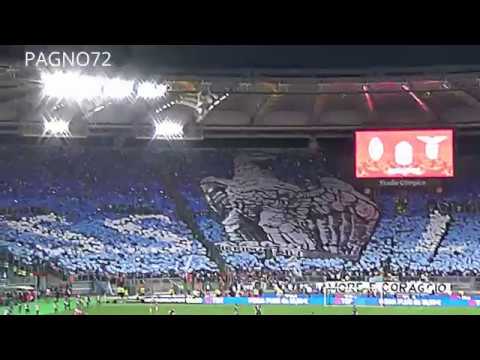 JUVENTUS Vs Lazio    Choreo Lazio Curva Nord HDR