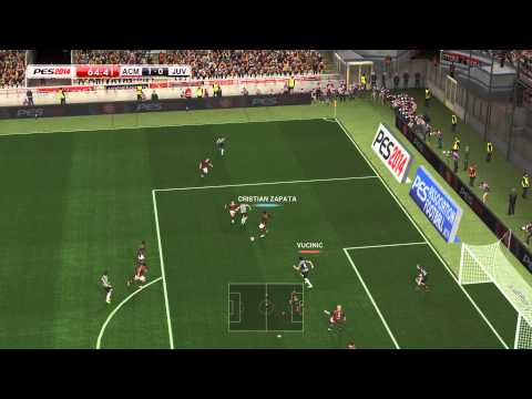 PES 2014 – Juventus vs Milan Gameplay PC