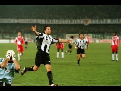 HIGHLIGHTS: Juventus vs Monaco 4-1 – UEFA Champions League Semi-Final: First Leg – 01.04.1998