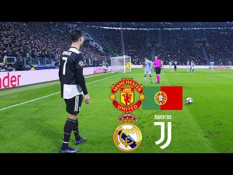 Cristiano Ronaldo First Hat-Trick For Juventus, Real Madrid, Man Utd, Portugal