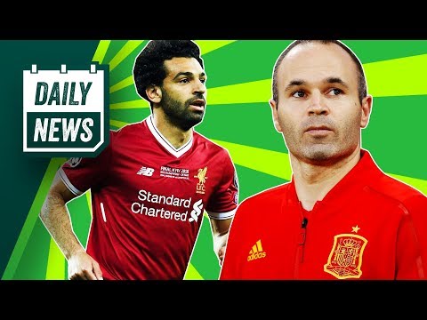 TRANSFERS and WORLD CUP NEWS: Cristiano Ronaldo to Juventus, Salah signs + legends retire!