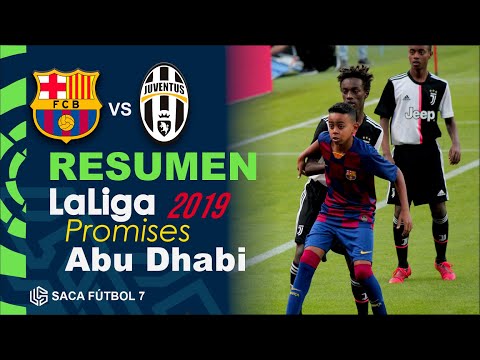 Resumen Juventus vs Barcelona LaLiga Promises Abu Dhabi 2019