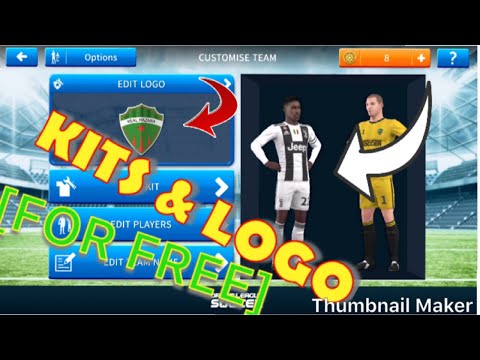 How To CHANGE/Download Kits & Logos in Dream League Soccer 2019 DLS 19  [FOR FREE] With EASY WAY