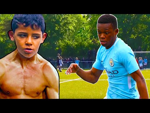 CRISTIANO RONALDO JR against MANCHESTER CITY ? Juventus U9 – Manchester City U9