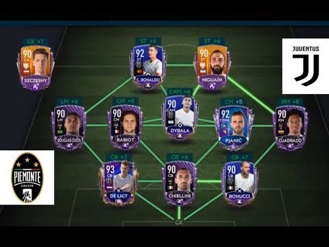JUVENTUS SQUAD BUILDER | FULL MASTERS | 90 TO 101 OVR | FIFA MOBILE 20