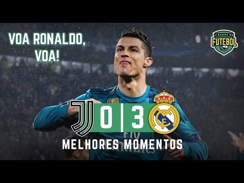 O DIA QUE CR7 FOI APLAUDIDO POR TODOS | Juventus 0 x 3 Real Madrid | Melhores Momentos | 03/04/2018