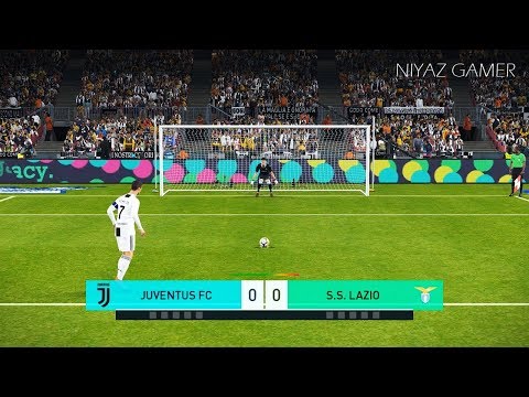 JUVENTUS F.C. vs S.S. LAZIO | Penalty Shootout | PES 2018 Gameplay PC