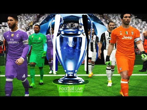 PES 2017 | UEFA Champions League Final | JUVENTUS vs REAL MADRID | Full Match & Penalty Shootout