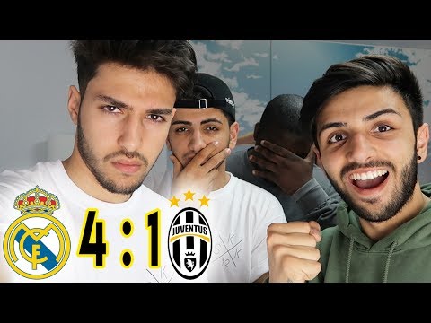 REAL MADRID VS JUVENTUS ⚽️ UNSERE LIVE REAKTION!! mit SKK & BlackBros | Courage