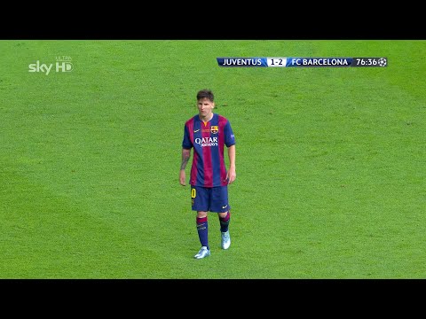 Lionel Messi vs Juventus (UCL Final) 2014-15 English Commentary UHD  4K