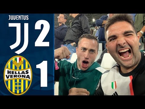 JUVENTUS 2-1 VERONA | RONALDO TRASCINATORE! REACTION DALL' ALLIANZ STADIUM CON EZEKTOOR